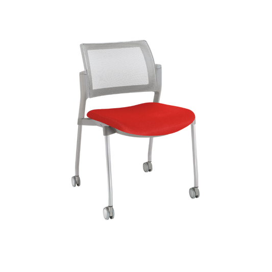 SILLA VISITANTE INTERIOR KYOS CON RODAJAS OHV-366 Y OHV-368
