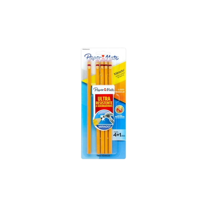 LÁPIZ DE MADERA PAPER MATE MIRADO NO 2 5 FORMA TRIANGULAR 4 PIEZAS M10101944058