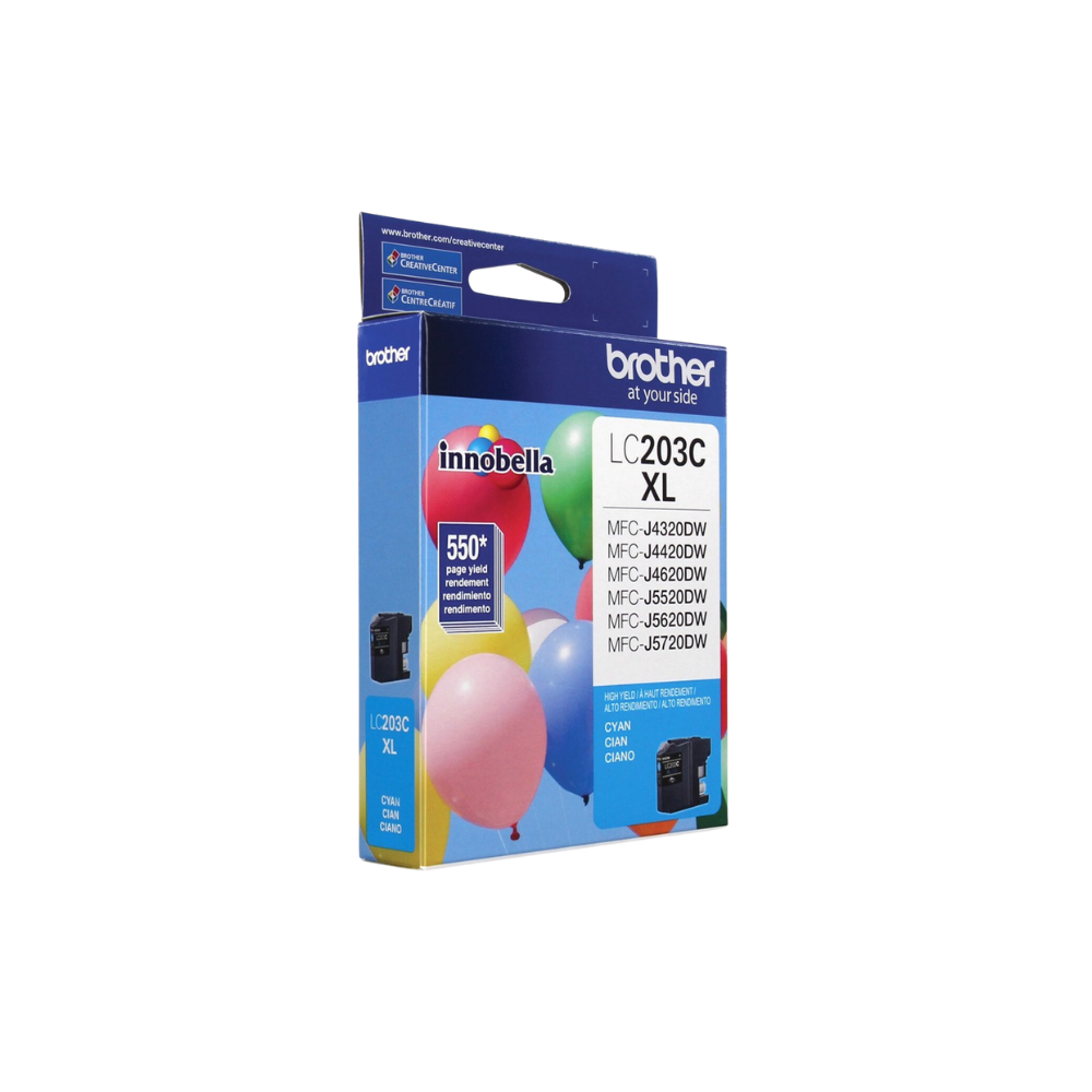 CARTUCHO DE TINTA BROTHER LC203C CIAN