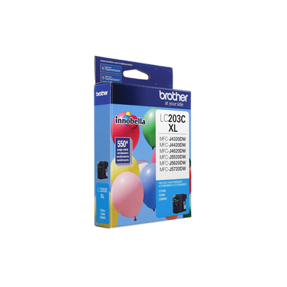 CARTUCHO DE TINTA BROTHER LC203C CIAN