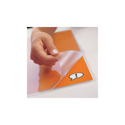 MICA TÉRMICA TAMAÑO CARTA GBC M130249 FORMA FLEXIBLE 3 MILÉSIMAS 1 PAQUETE CON 100 PIEZAS M130249