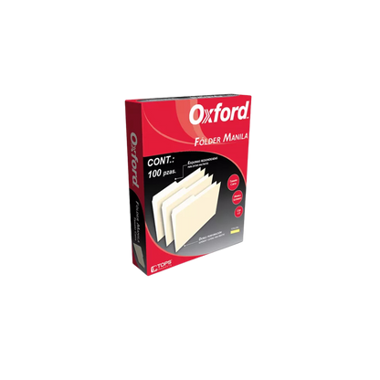 FOLDER PENDAFLEX COLOR AMARILLO TAMAÑO CARTA 1 PAQUETE CON 100 PIEZAS M750 1/2 YEL