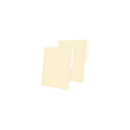 FOLDER PENDAFLEX TAMAÑO CARTA 1 PAQUETE CON 100 PIEZAS M750 1/2