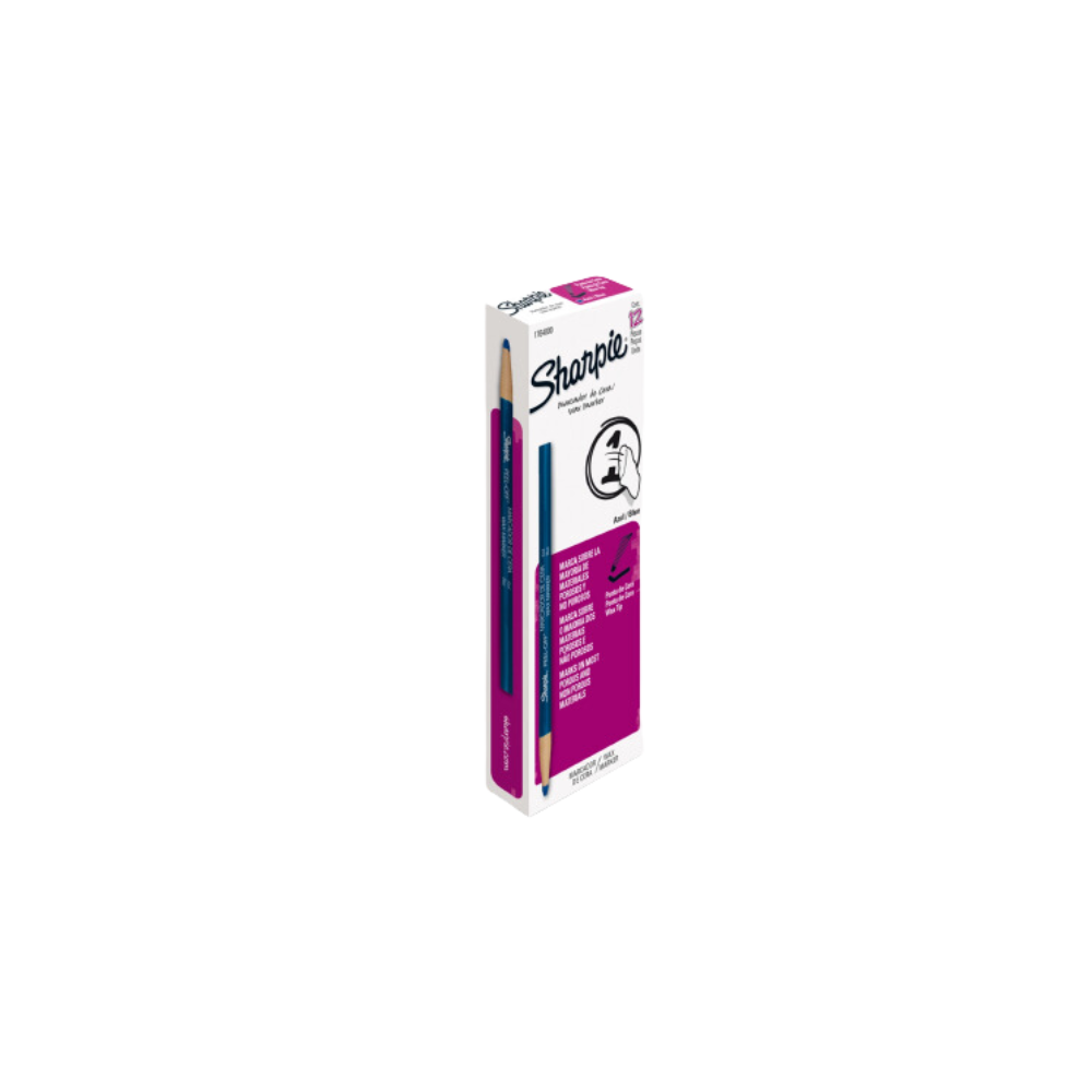 MARCADOR DE CERA REDONDO SHARPIE 12 PIEZAS 1764033