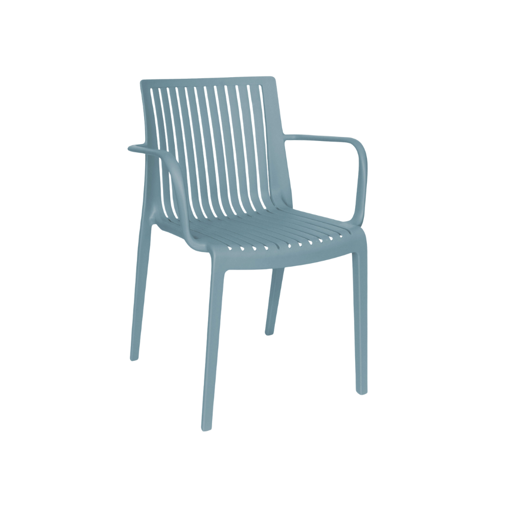 SILLA OFFIHO VISITANTE EXTERIOR MILOS CON BRAZOS OHV-7203A