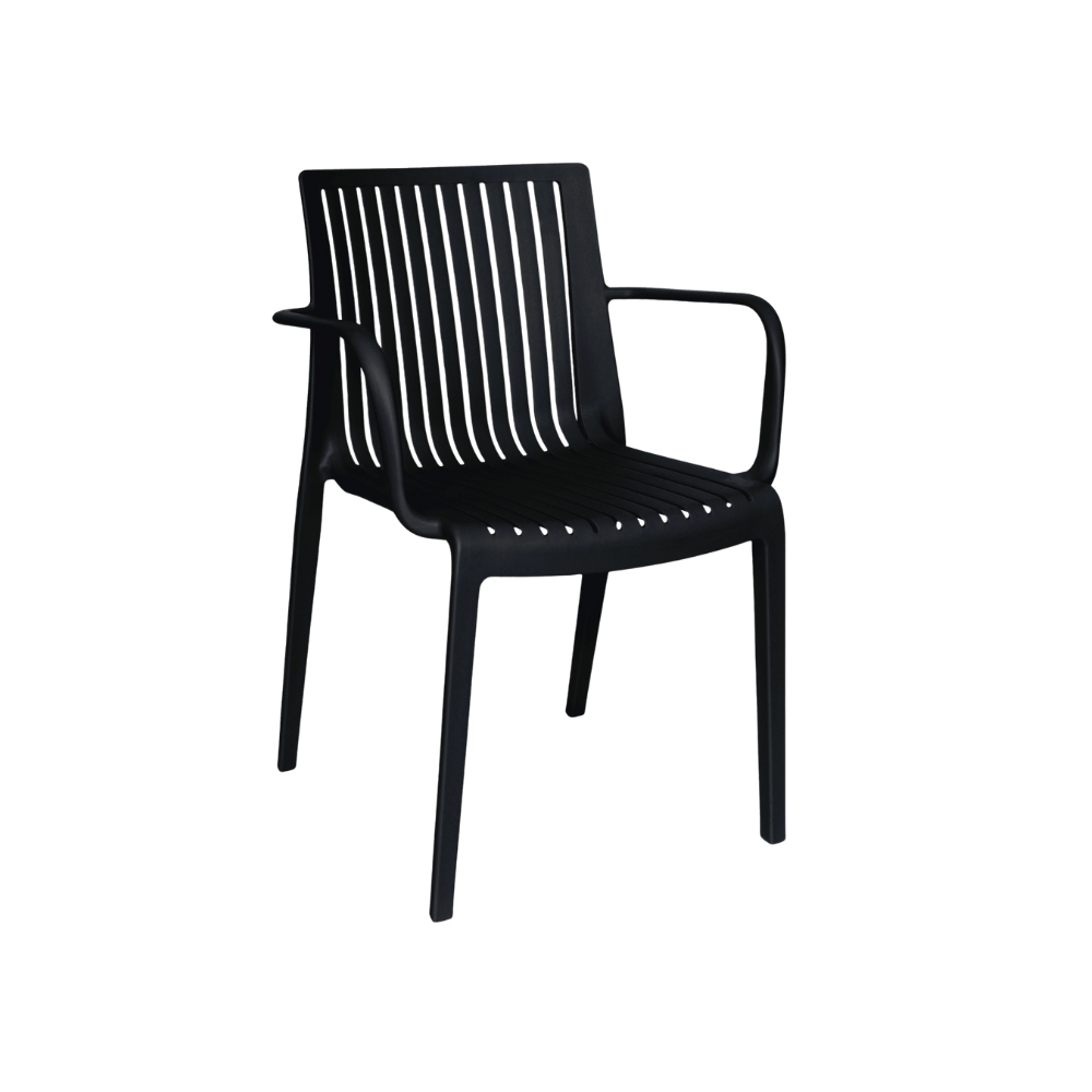 SILLA OFFIHO VISITANTE EXTERIOR MILOS CON BRAZOS OHV-7203A