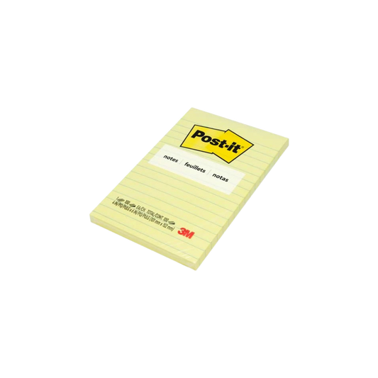 NOTA ADHESIVA REMOVIBLE POST IT 660 COLOR AMARILLO FORMA RECTANGULAR 100 HOJAS MT900176413