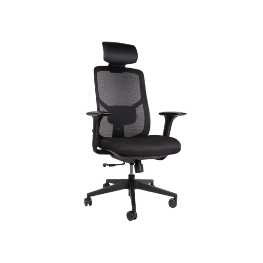 SILLA EJECUTIVA NÉBULA CON CABECERA OHE-133