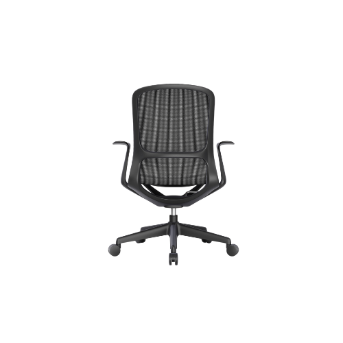 SILLA OPERATIVA RAINBOW OHE-101 NEGRO OFFIHO