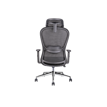 SILLA EJECUTIVA ATHELIER CON CABECERA OHE-905 NEGRO