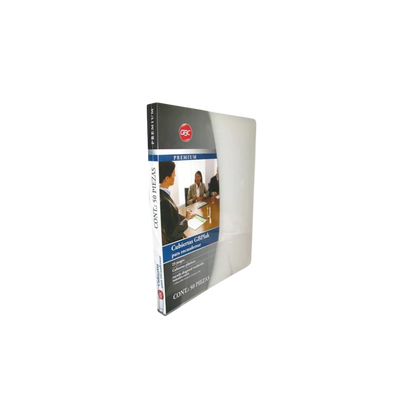 CUBIERTAS GBC PREMIUM TAMAÑO CARTA 1 PAQUETE CON 50 PIEZAS P3542