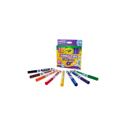 PLUMONES CRAYOLA DE COLORES SURTIDOS 1 PAQUETE CON 12 PIEZAS 580808