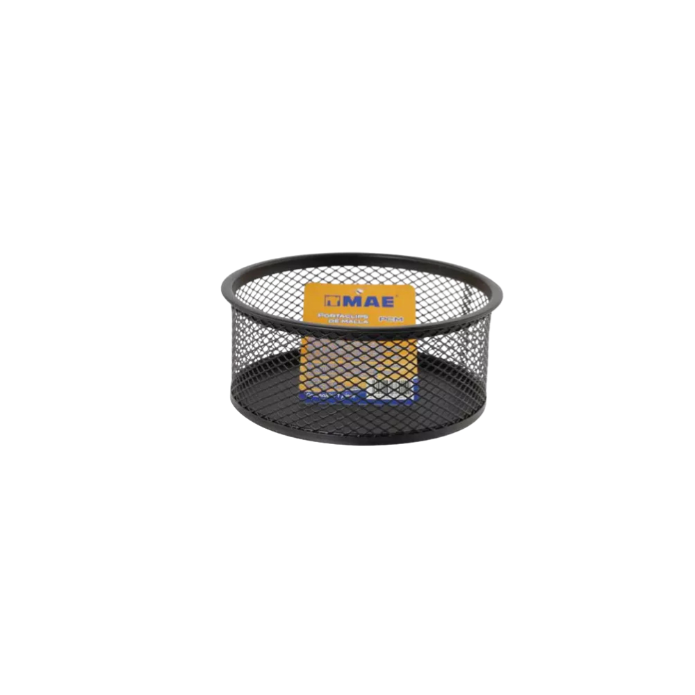 PORTACLIP METAL DESPACHADOR NEGRO MAE 1 PIEZA PCM
