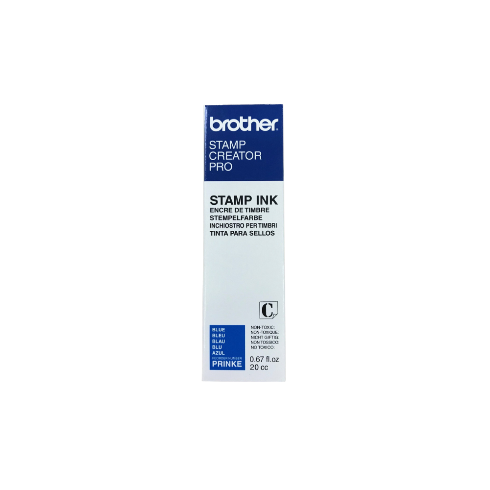 TINTA PARA REENTINTADO COLOR AZUL BROTHER PRINKE AZUL