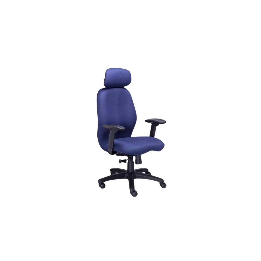 SILLÓN EJECUTIVO CON CABECERA RE-1200  O RESPALDO MEDIO RE-1201