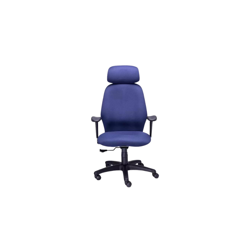 SILLÓN EJECUTIVO CON CABECERA RE-1200  O RESPALDO MEDIO RE-1201