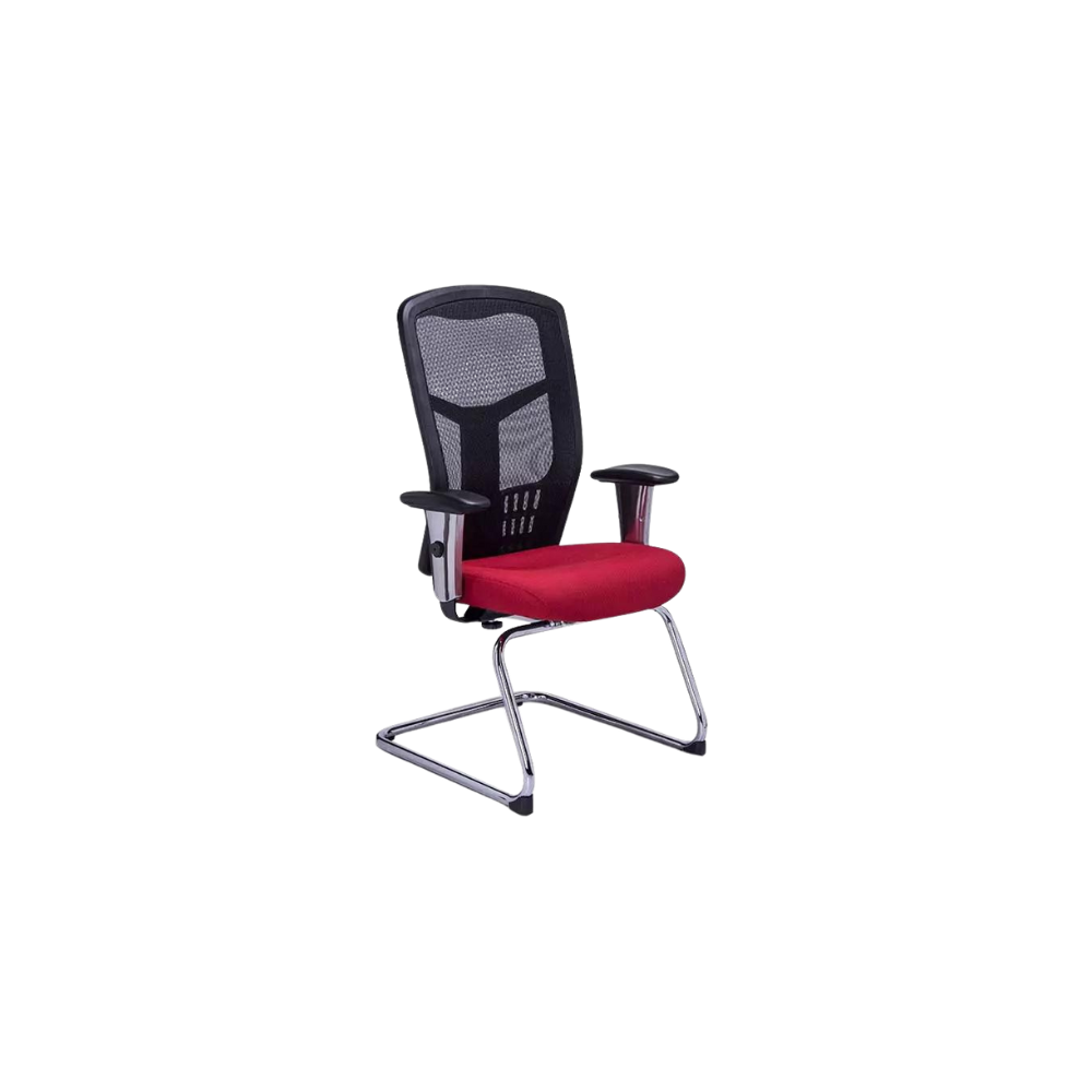 SILLA VISITANTE INTERIOR ZAG BASE TRINEO RE-1965