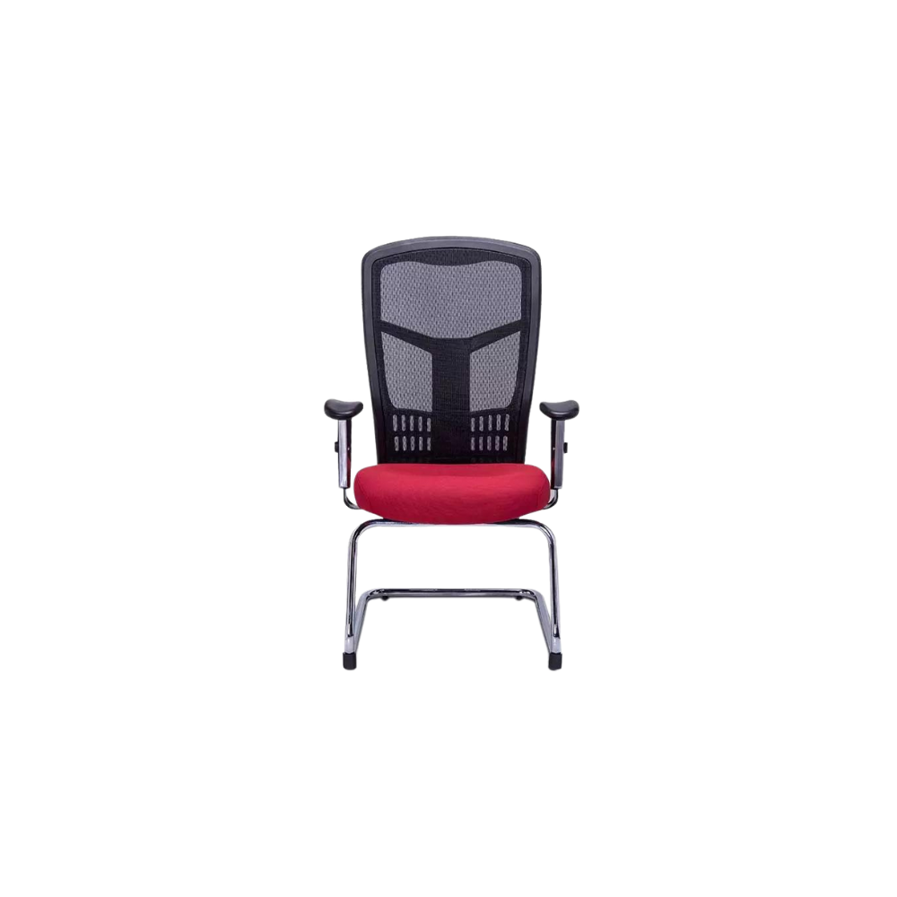 SILLA VISITANTE INTERIOR ZAG BASE TRINEO RE-1965
