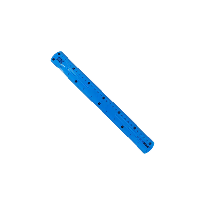 REGLA MAE DE 30 CM DE PLÁSTICO FLEXIBLE 1 PIEZA RF-30
