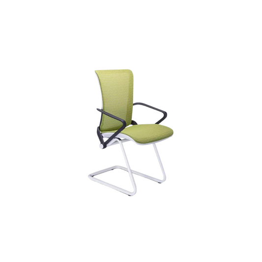 SILLA REQÜIEZ VISITANTE STAFF MESH VERDE RM-9015