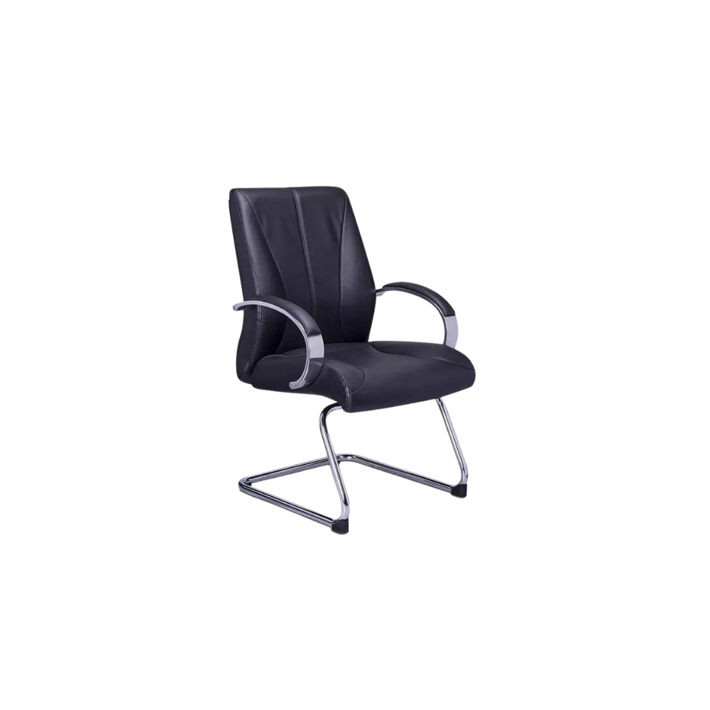 SILLÓN REQÜIEZ  VISITANTE EN PIEL RP-8005