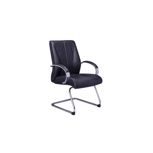 SILLÓN REQÜIEZ  VISITANTE EN PIEL RP-8005