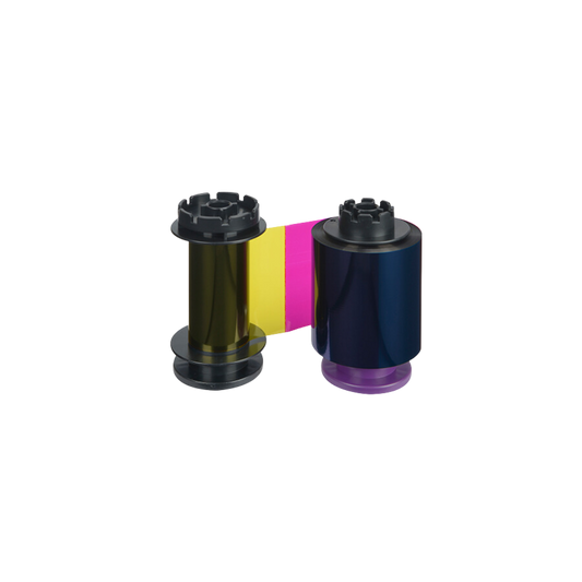 RIBBON DE RETRANSFERENCIA DE 5 PANELES YMCFK CON UV RT5F014NAA