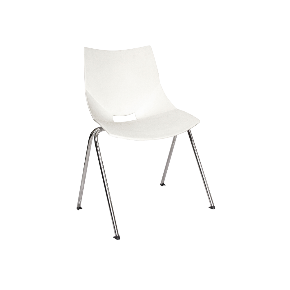 SILLA VISITANTE INTERIOR SHELL OFFIHO OHV-37