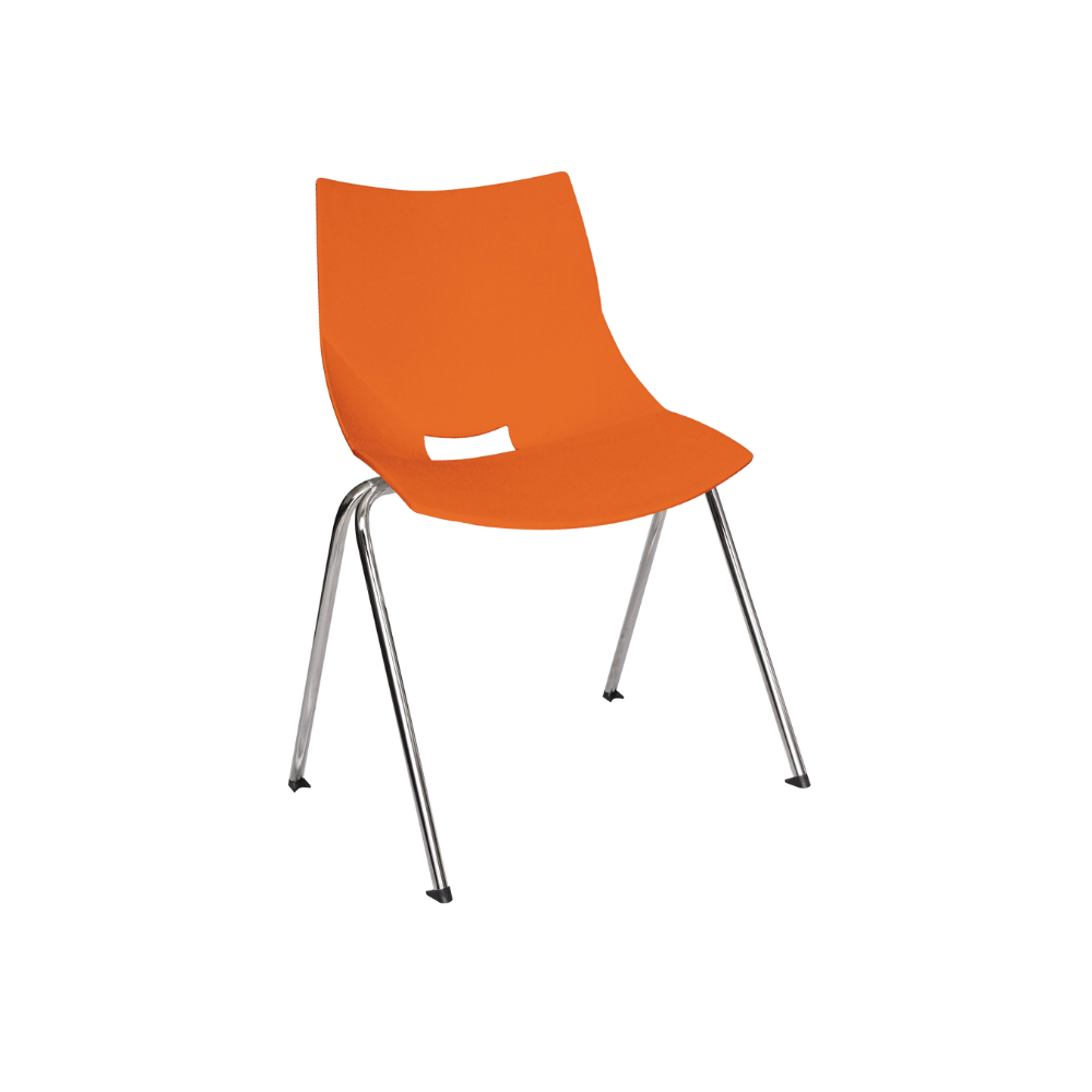 SILLA VISITANTE INTERIOR SHELL OFFIHO OHV-37