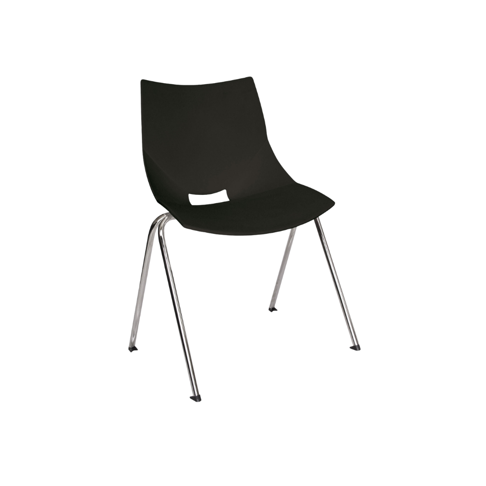 SILLA VISITANTE INTERIOR SHELL OFFIHO OHV-37