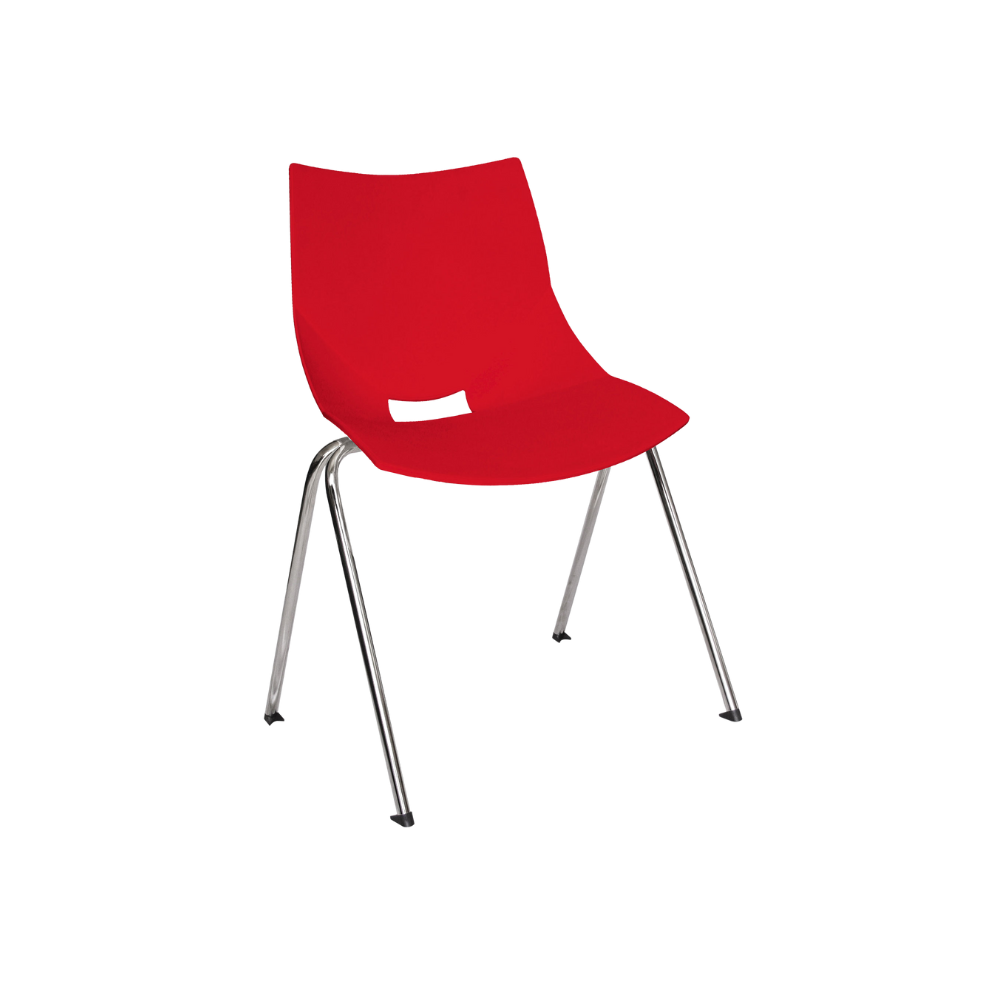 SILLA VISITANTE INTERIOR SHELL OFFIHO OHV-37