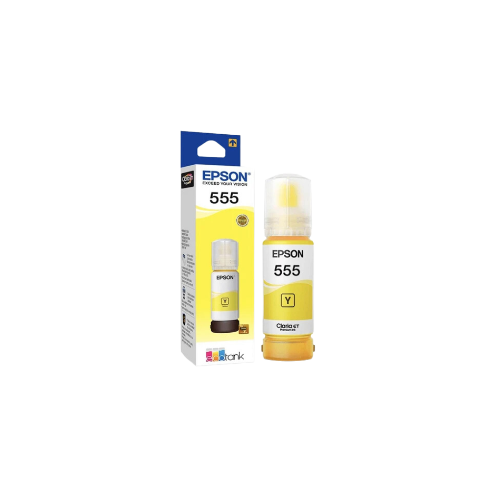 BOTELLA DE TINTA EPSON T555420 AL COLOR AMARILLO 70 ML T555420-AL