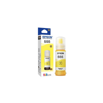 BOTELLA DE TINTA EPSON T555420 AL COLOR AMARILLO 70 ML T555420-AL