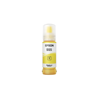 BOTELLA DE TINTA EPSON T555420 AL COLOR AMARILLO 70 ML T555420-AL