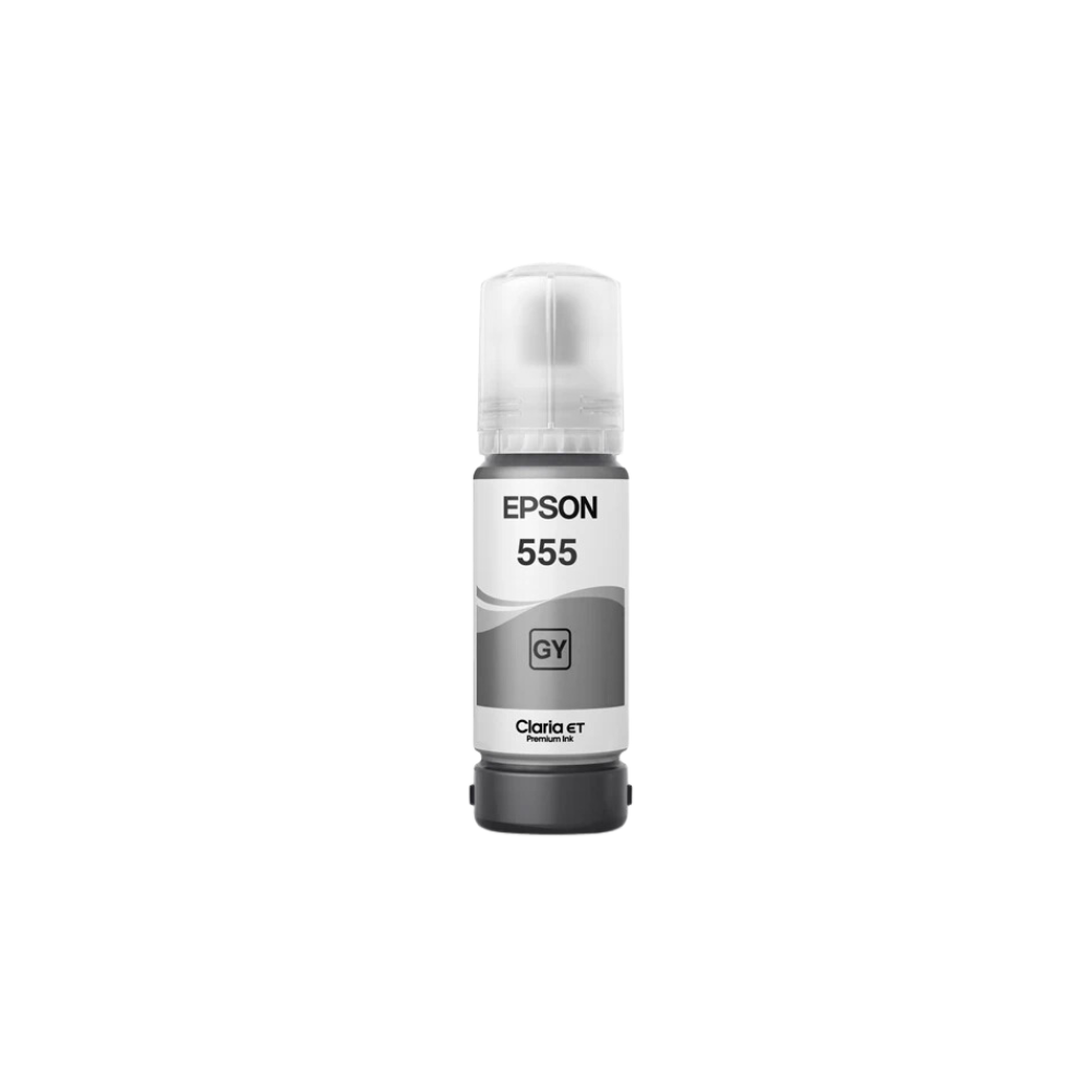 BOTELLA DE TINTA EPSON T555520-AL COLOR GRIS 70 ML T555520-AL