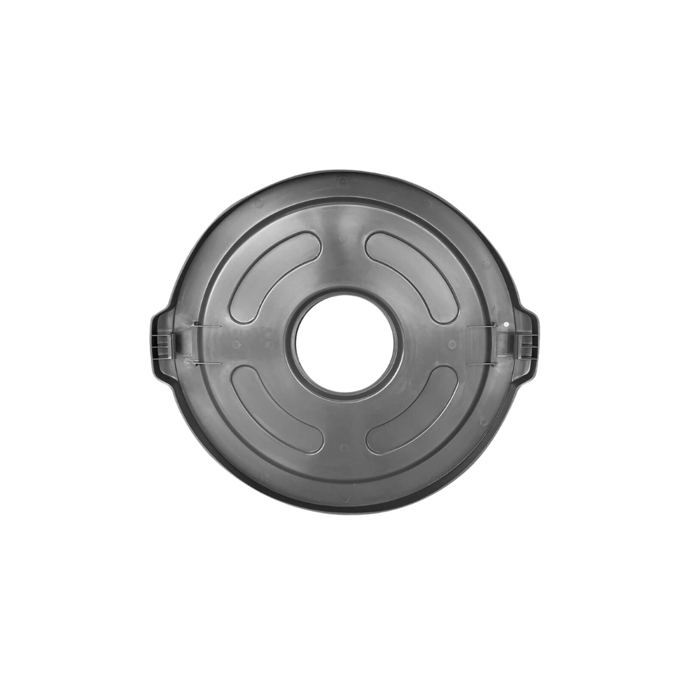 TAPA GRIS CON HUECO PARA CONTENEDOR TOFF 208 LITROS