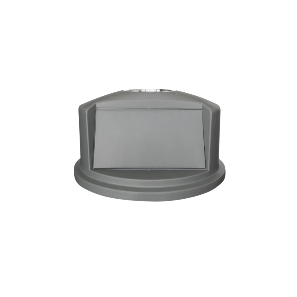 TAPA CON CENICERO PARA CONTENEDOR DE BASURA TOFF 120 LITROS SKU T8620GR
