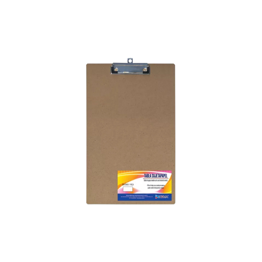 TABLA SUJETAPAPEL CARTA KYMA MADERA CAFÉ TABAGA-MACM-CTA