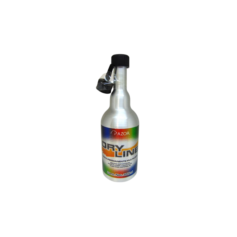 TINTA MULTIUSOS AZOR CONTENIDO 355ML DISPONIBLE NEGRO, AZUL Y ROJO 301.2075