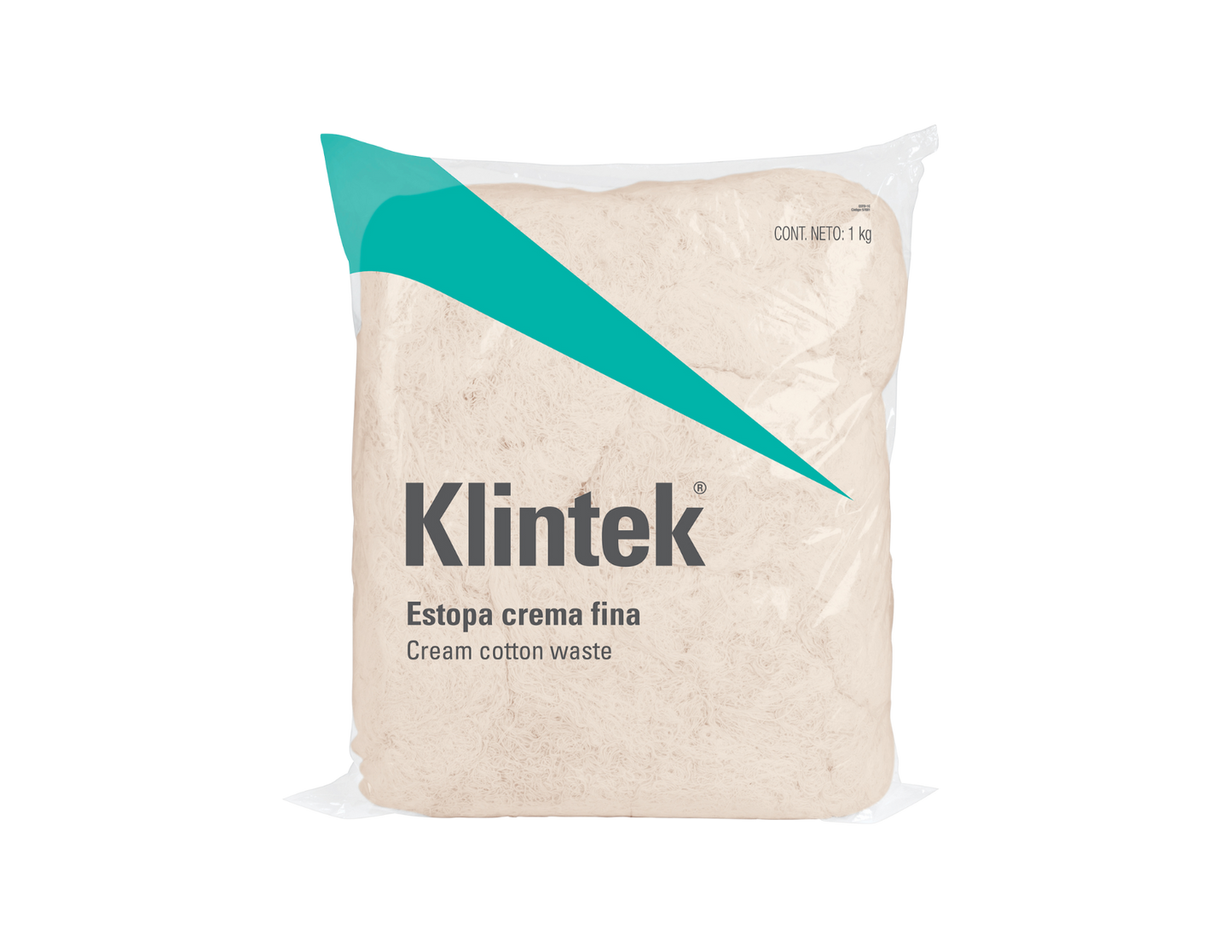 BOLSA DE 1 KG DE ESTOPA, KLINTEK MODELO: 57000 57001 CLAVE: ESTO-1B ESTO-1C
