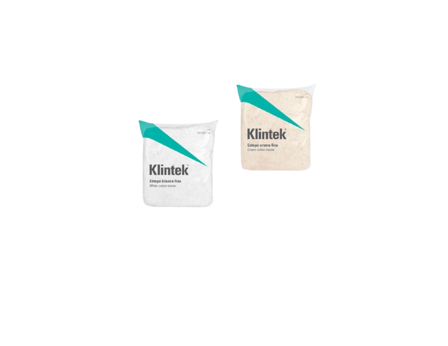 BOLSA DE 1 KG DE ESTOPA, KLINTEK MODELO: 57000 57001 CLAVE: ESTO-1B ESTO-1C