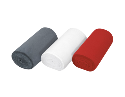 FRANELAS EN ROLLO DE ALGODON, 50 M X 50 CM, KLINTEK MODELO: 57003 57004 57002 CLAVE: FRA-50G FRA50-B FRA-50R