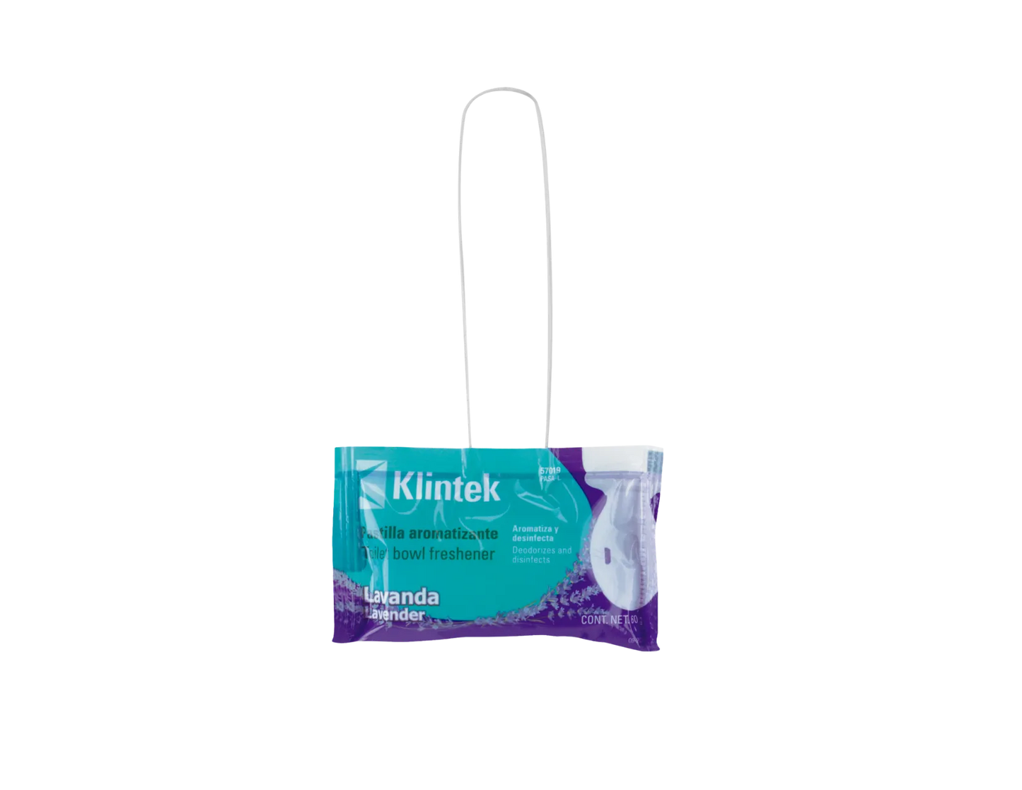 PASTILLAS SANITARIAS AROMANTIZANTES Y DESINFECTANTE, KLINTEK MODELO: 57019 57020 CLAVE: PASA-L PASA-H