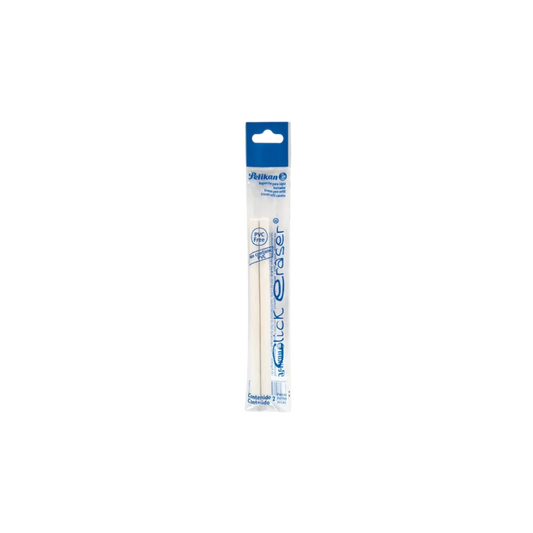 REPUESTO DE GOMA BLANCA PELIKAN CLICK ERASER EMPAQUE 2 PIEZAS 6380100