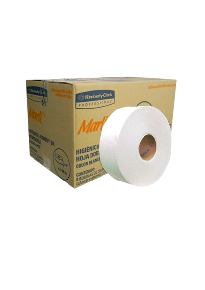 PAPEL HIGIENICO SR MARLI BLANCO DOBLE 360 M X 9 CM 6 PIEZAS 90532A